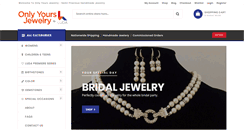 Desktop Screenshot of onlyyoursjewelry.com